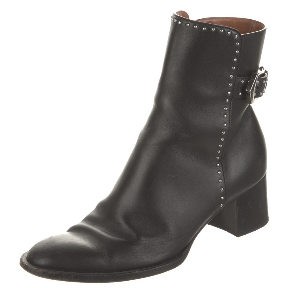 Givenchy leather studded boots